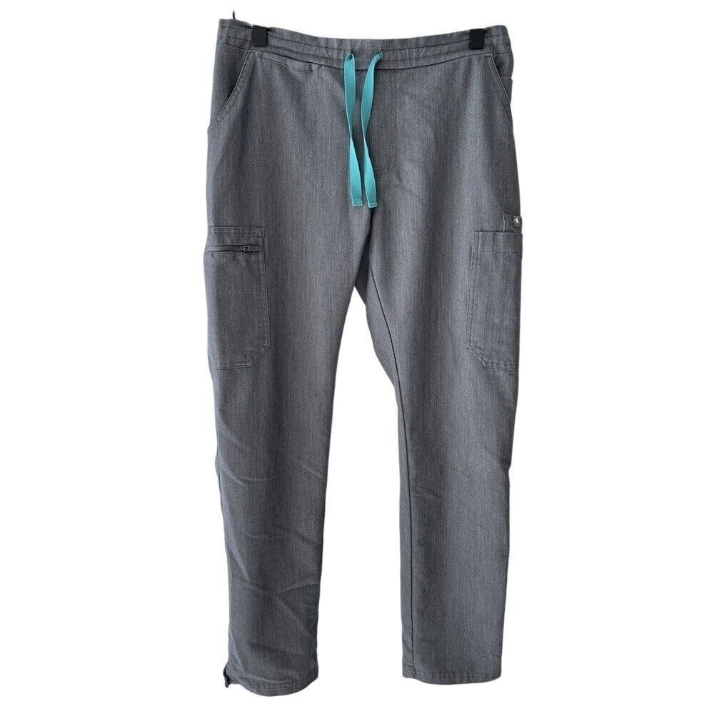 Figs Technical Collection‎ Gray Cargo Scrub Pants Size Small Women Healthcare